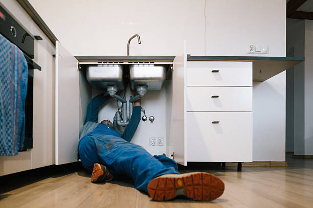 Professional Drain Cleaning technician working in Claryville, NY